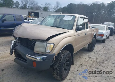 1998 Toyota Tacoma Base V6 из США, поврежденный, VIN 4TAWN72N7WZ109696